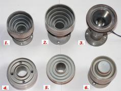 Ozarovace pre stredove a ofsetove prevedenia anten c1