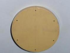 PLASTIC COVER ochranny kryt vstupneho vlnovodu pre C pasmo c2