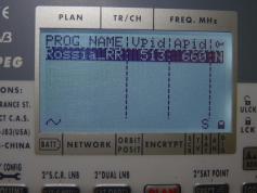 Express AM1 at 40.0 E-footprint in C band-3 739 R Rossia RR-NIT data