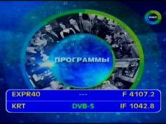 Express AM1 at 40.0 e _ C band footprint _4 107 R KRT_IF data