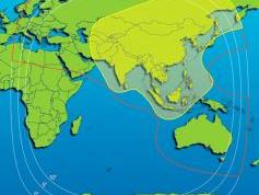 Insat 2E-3B-4A at 83.0e-2E Asian zone beam